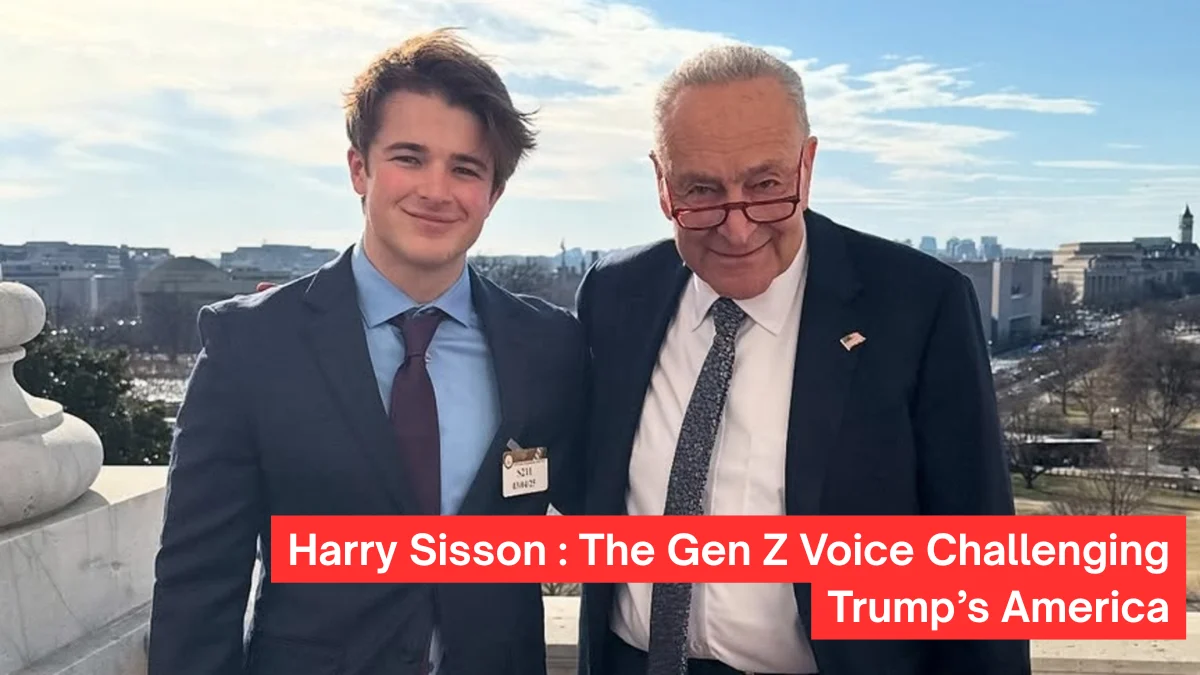 Harry Sisson The Gen Z Voice Challenging Trump’s America