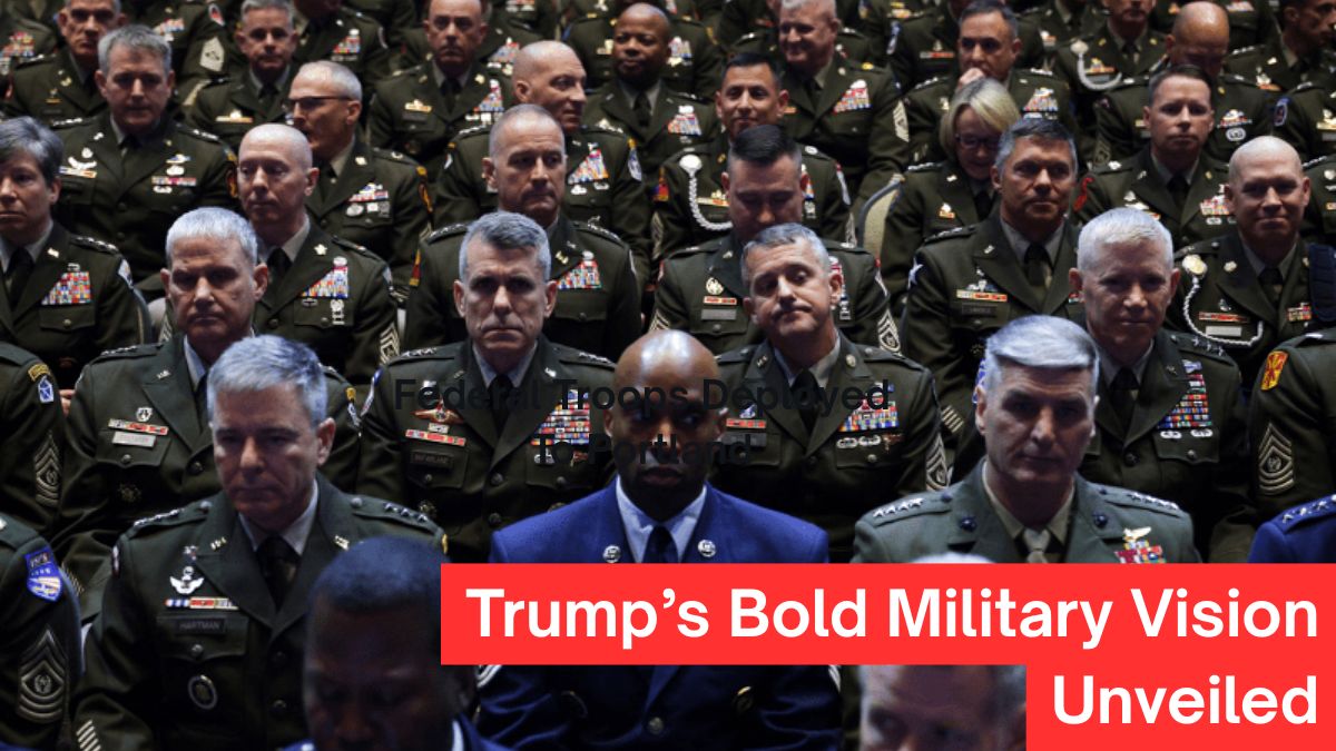 Trump’s Quantico Address: A Closer Look At The Speech That Shook The Military