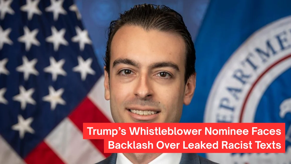 Trump’s Nominee Paul Ingrassia Faces Backlash Over Leaked Racist Texts